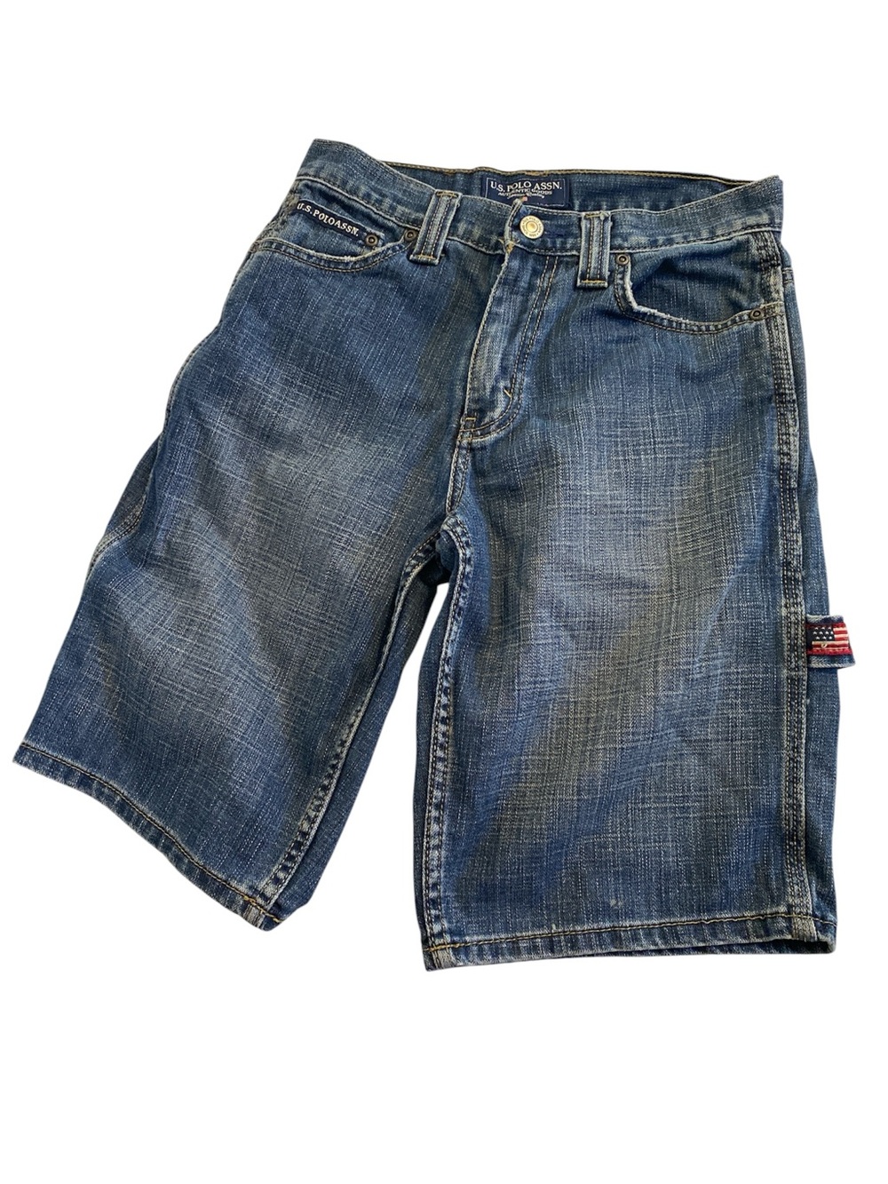 U.S. Polo Assn. Men's Blue Denim Shorts